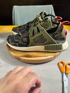 Adidas NMD XR1 Green Duck Camo Size 9.5 BA7232